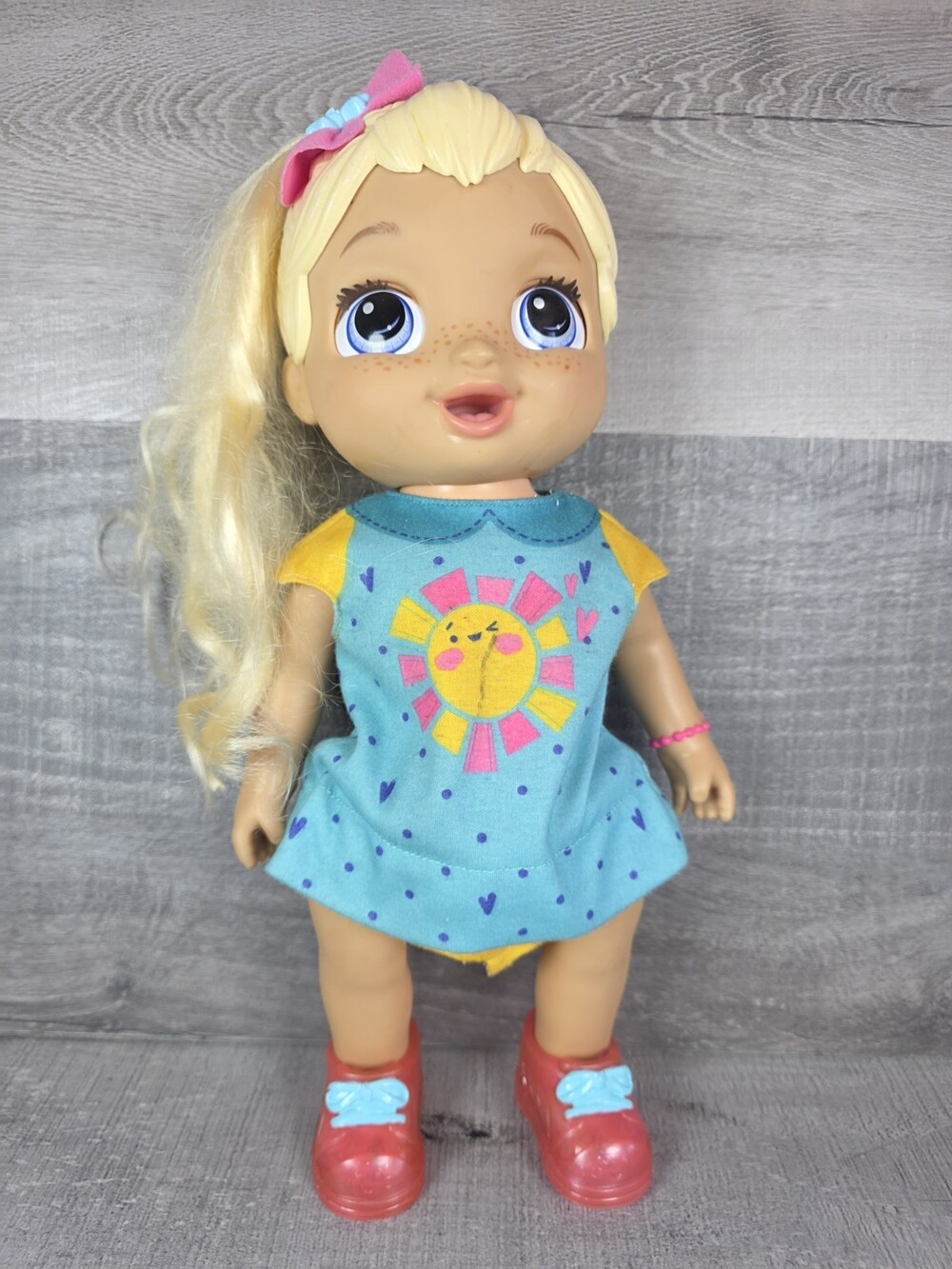 Hasbro Baby Alive Baby Grows Up Happy Hope Doll Tested Working b50